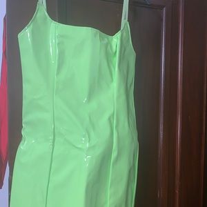 Neon bodycon dress